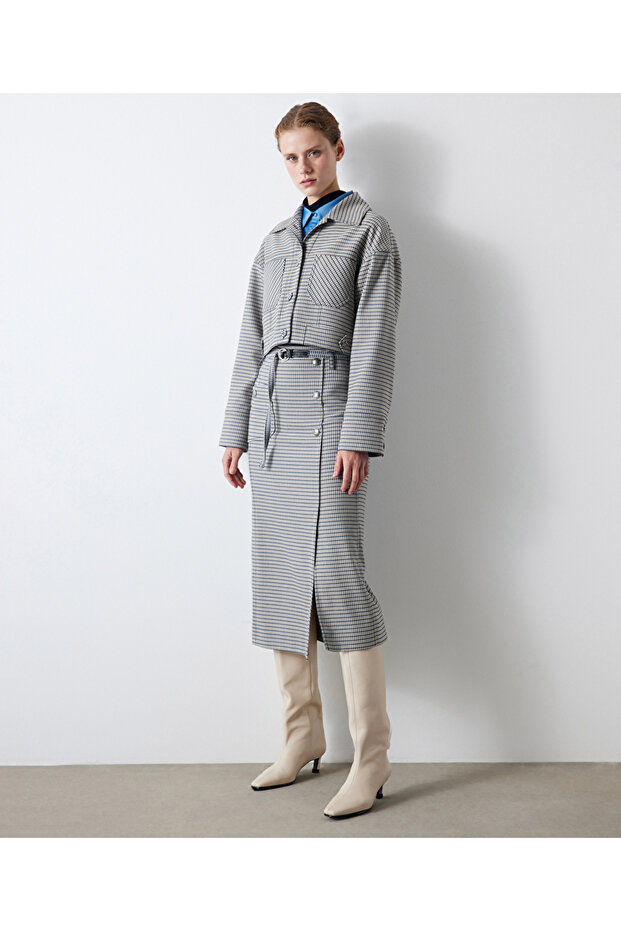 تنورة بنمط هاوندزتوث - 2