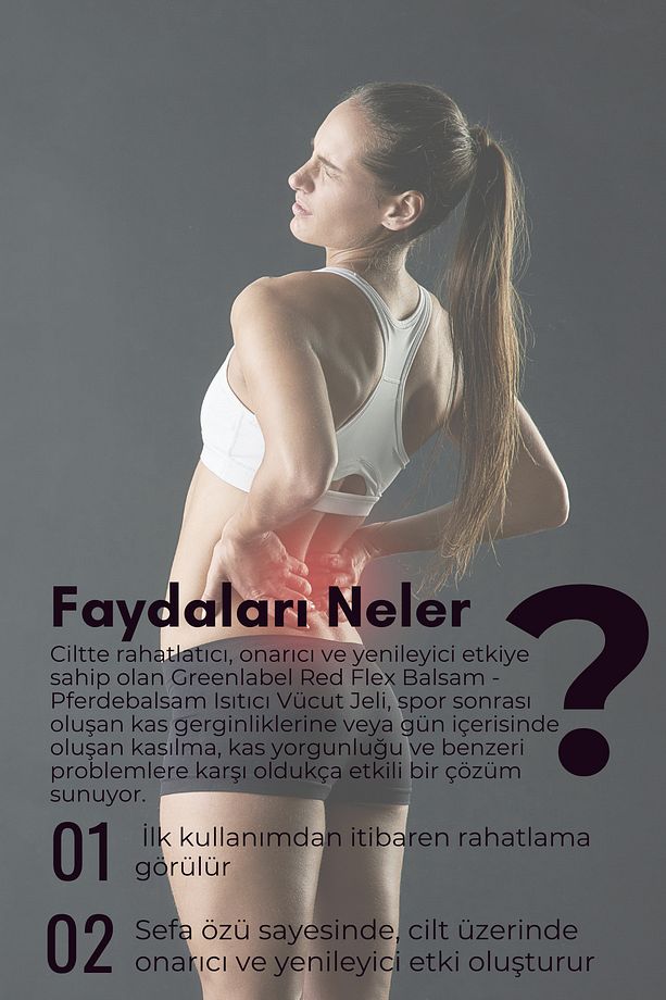 Red Flex Balsam - Vücut Jeli Pferdebalsam Isıtıcı Ve Rahatlatıcı 200 Ml. - 7