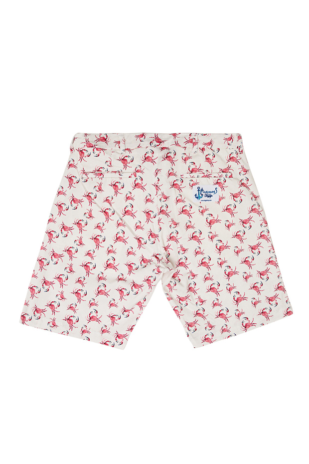 Crab Patterned Men's Shorts - XL - 2