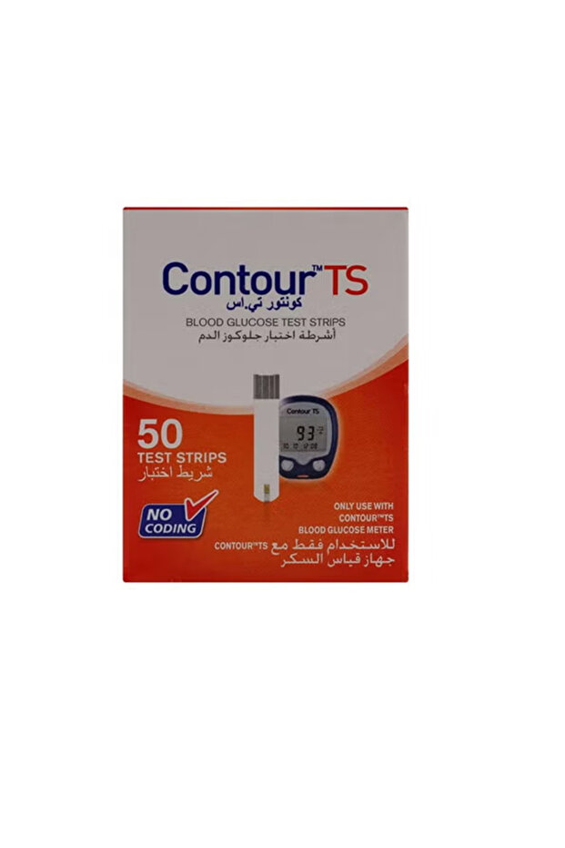 Contour Ts Blood Glucose Test Strips 50'S