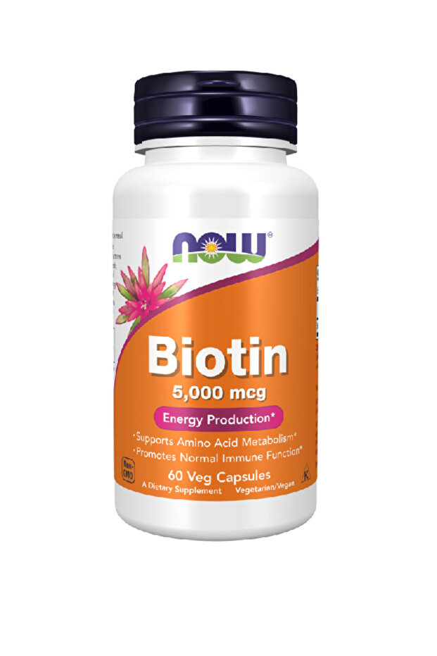 Biotin 5,000 mcg 60 Veg Capsules