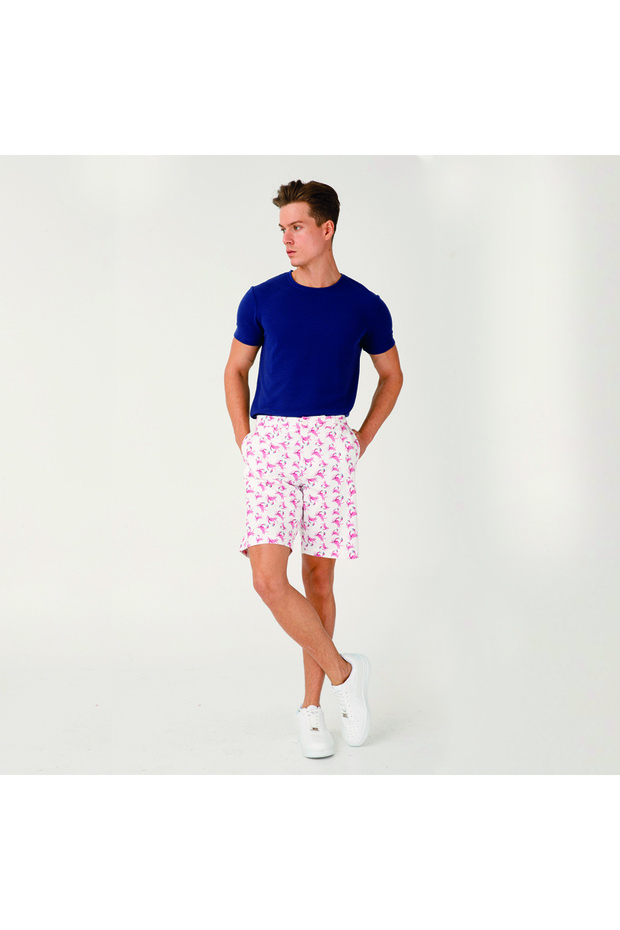 Crab Patterned Men's Shorts - XL - 8