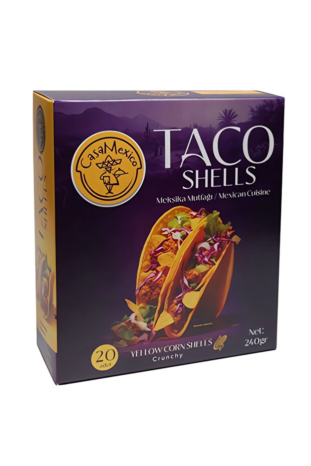 Taco Shells 240 g / 20 Adet