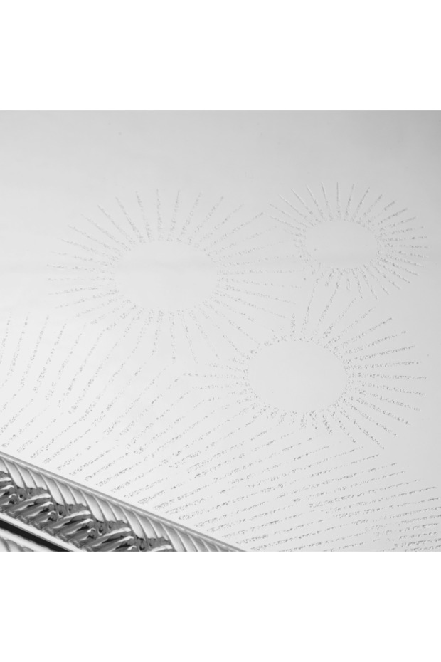 طقم صواني تقديم من قطعتين، تصميم عصري وأنيق يضفي لمسة مميزة على أي مساحة، كروم - 5