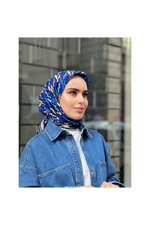 LADURE İPEK KADIN RENKLİ YUMUŞAK SOFT EŞARP - 1
