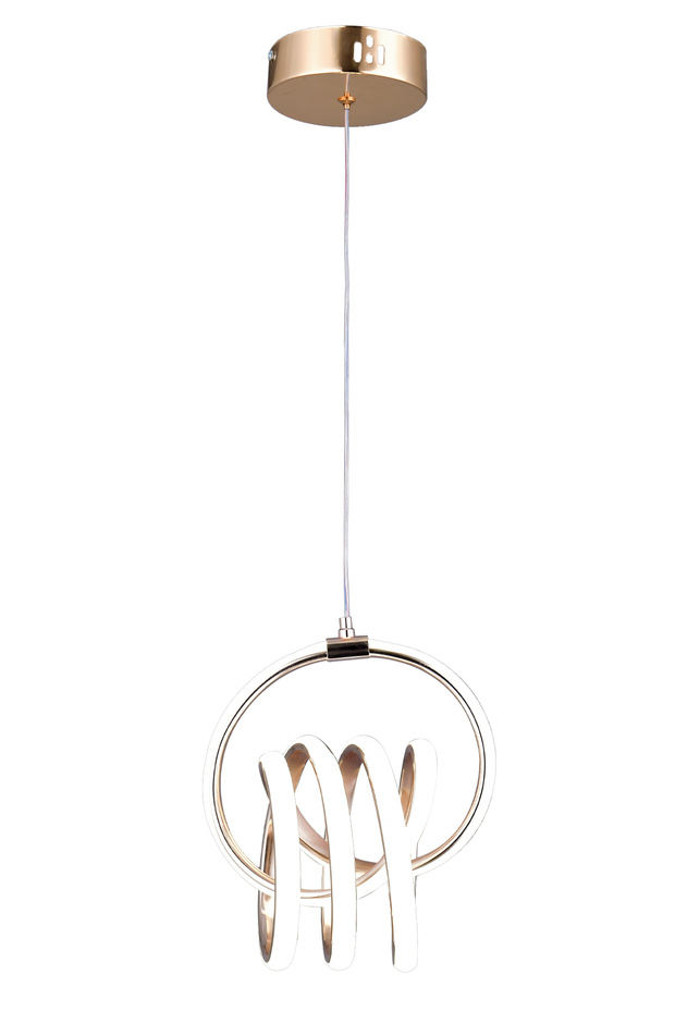 SOFYA TEKLİ GOLD LED AVİZE - 2