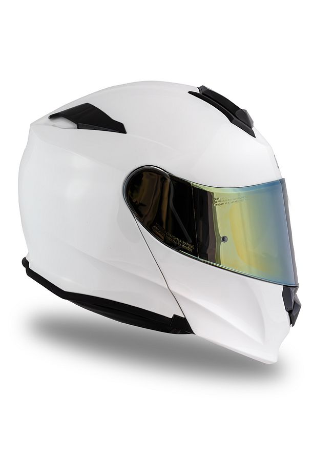 Delta Basic Beyaz Çene Açılır Kask - 3