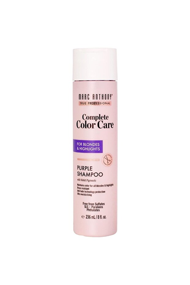 Marc Anthony Complete Color Care - Purple Shampoo - For Blondes & Highlights - 236Ml - 1