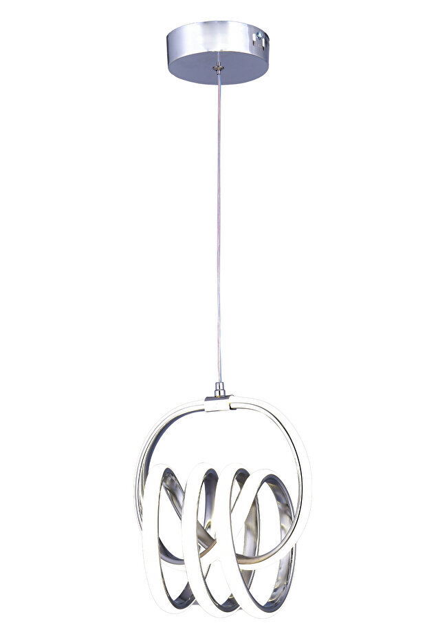 SOFYA TEKLİ KROM LED AVİZE - 2