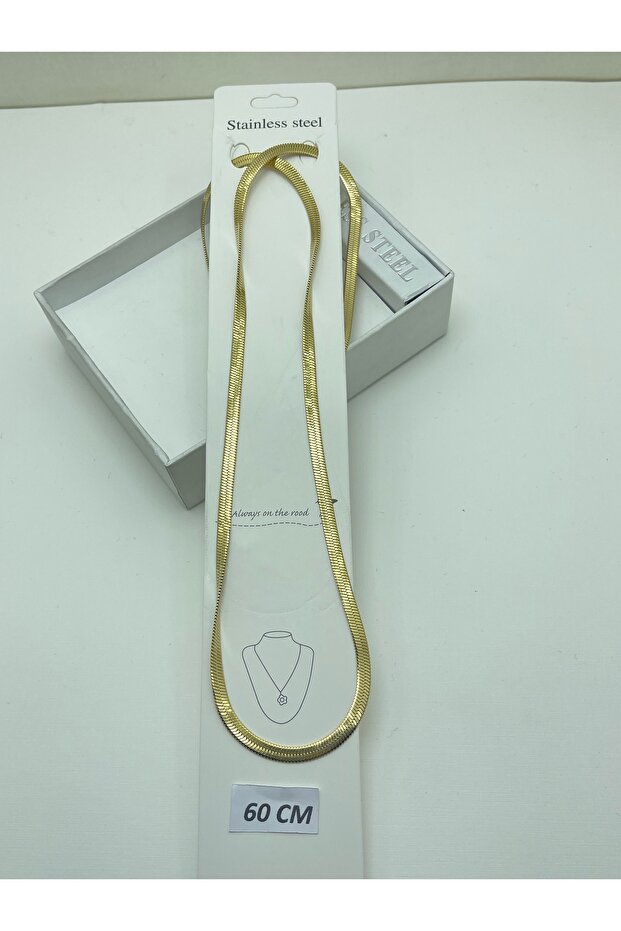 2li Çelik Gold Kolye Kombin - 3