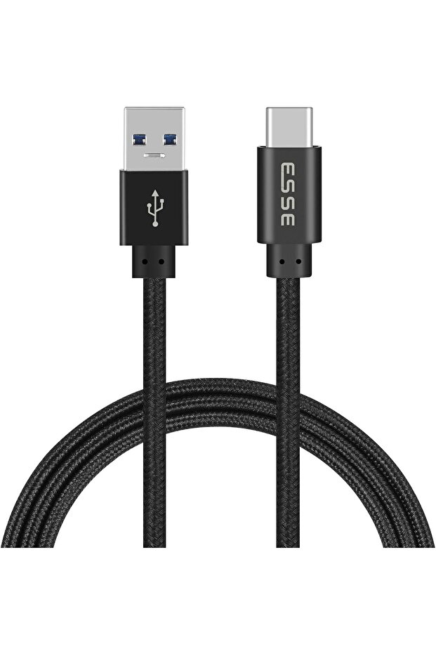 كابل شحن سريع من USB إلى Type C - 1 متر - 1