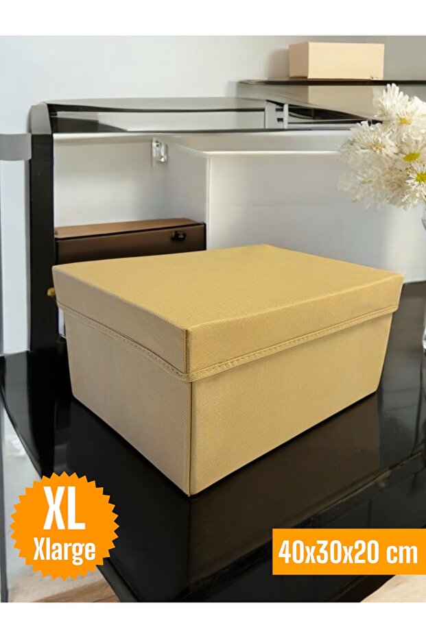 3 Pcs Clamshell Cabinet Organizer Box Multipurpose Storage Box Xlarge 40X30X20 cm - 4