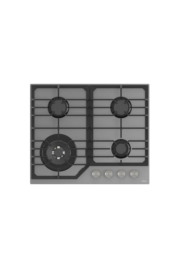 Flowart NT Asimetrik Seriisi 3'lü Gri Ankastre Set ( QBL62CPR-NT028-D082 ) - 3