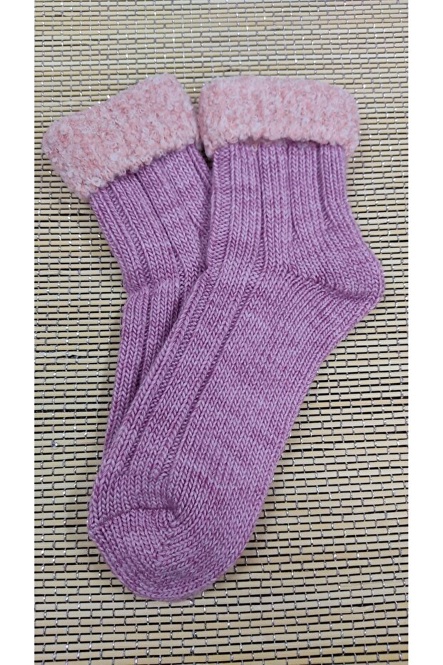 Women's Wool Socks Curved Boots Socks Stylish Quality 1 Pair