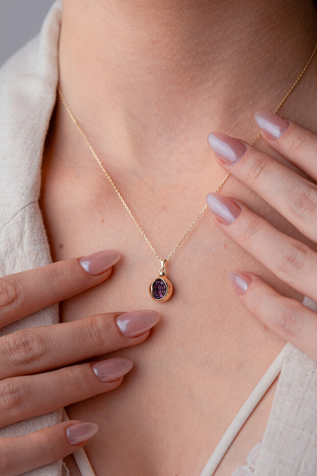 Altın Nar Kolye - 1