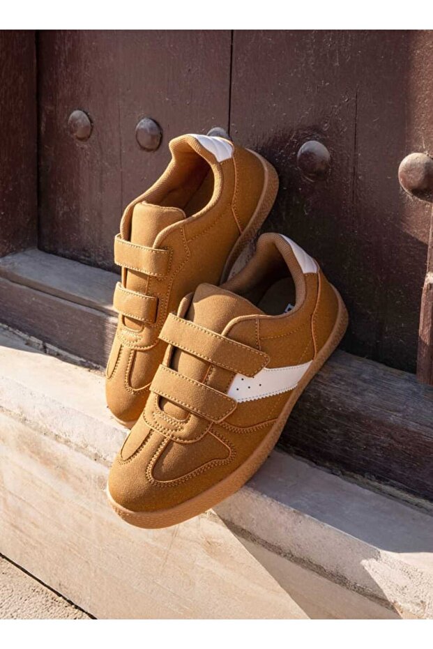 LBL by Shoexpress Panelled Ankle Sneakers with Hook and Loop Closure - 6