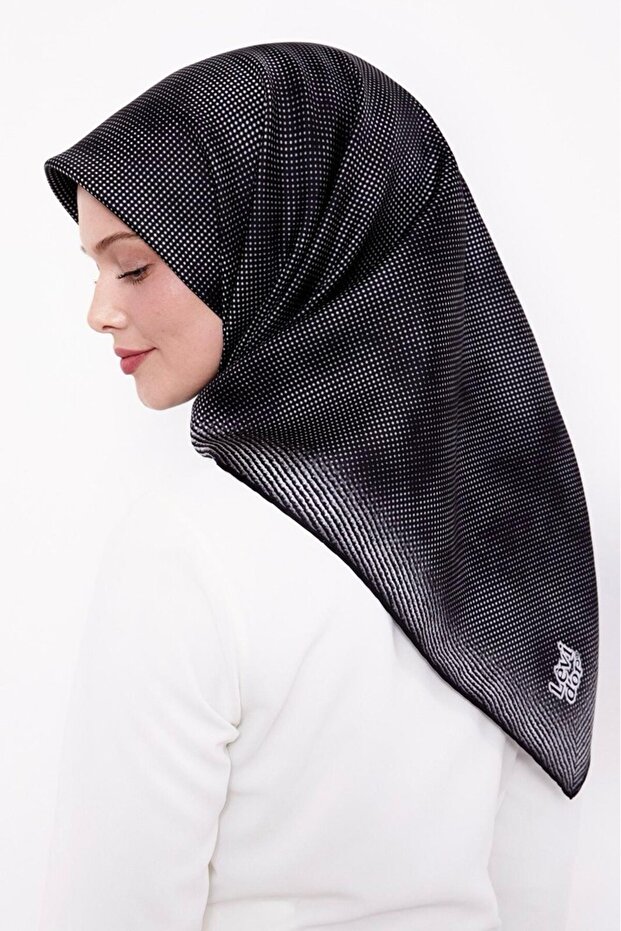 Twill İpek Eşarp LD4153-1 - 1