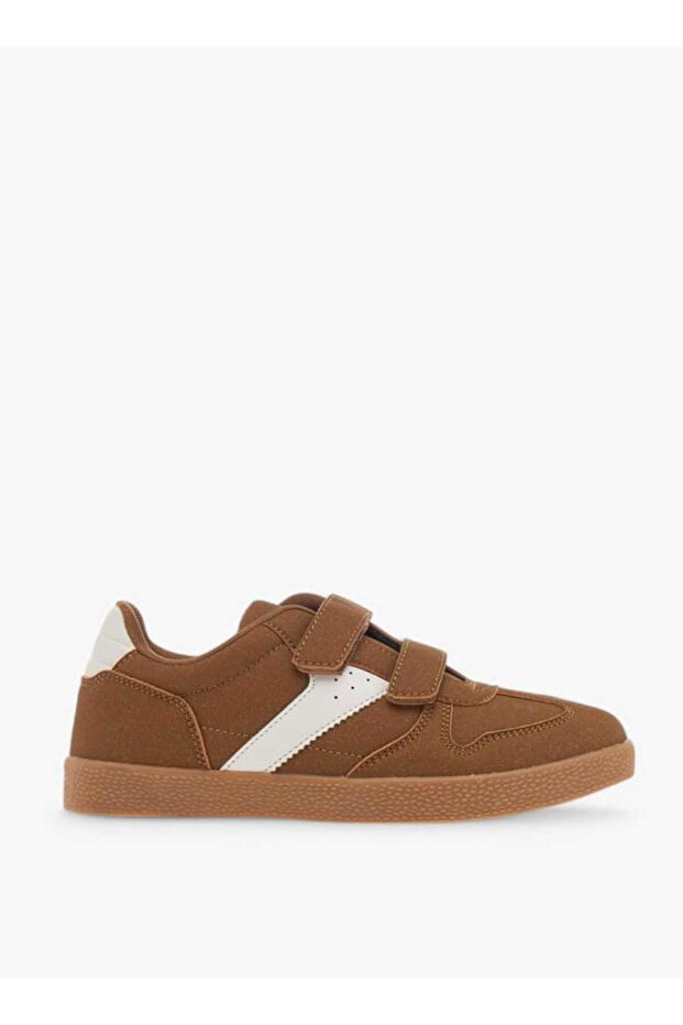 LBL by Shoexpress Panelled Ankle Sneakers with Hook and Loop Closure - 3