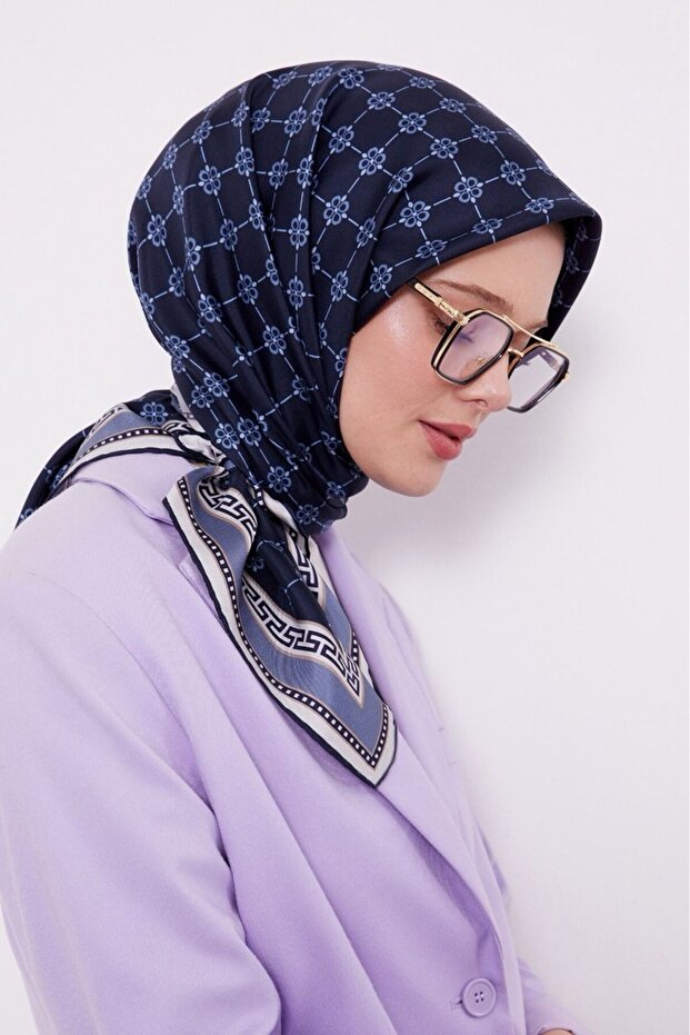 Twill İpek Eşarp LD4159-1 - 1