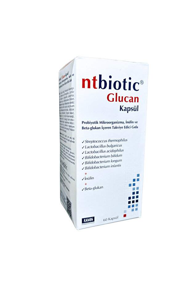 Nt Biotic Glucan 60 Kapsül - 1
