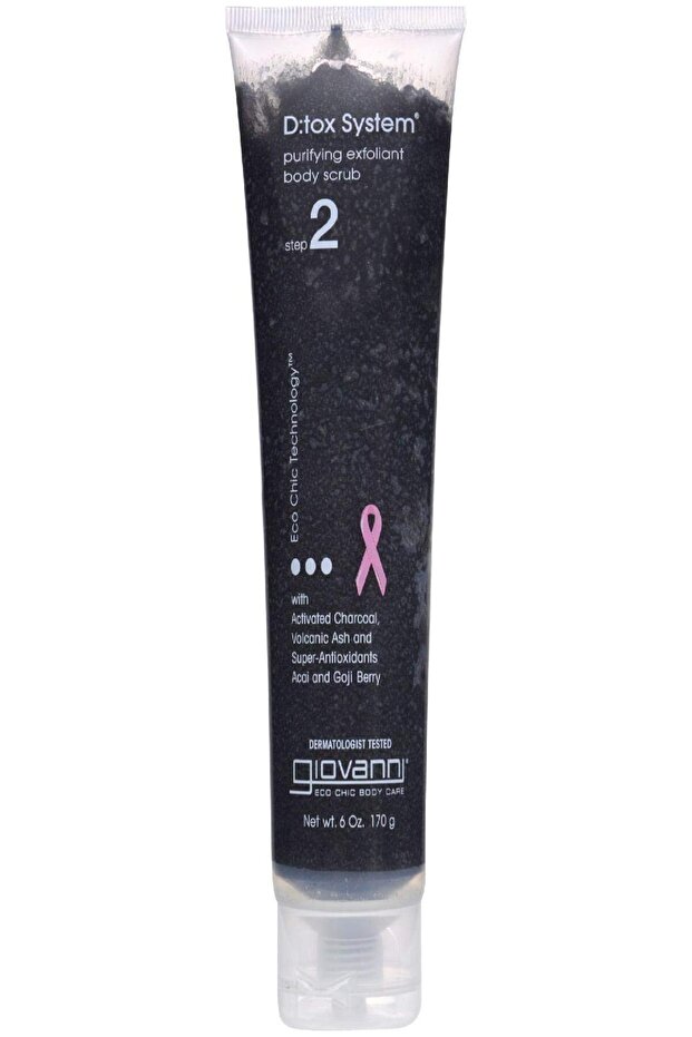 Organic Bodycare D: Tox System Purifying Exfoliant Body Scrub, Step 2, 6 Oz