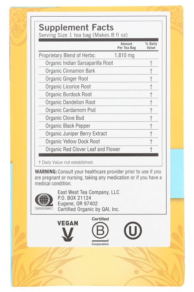 شاي التخلص من السموم، 16 قطعة - 7