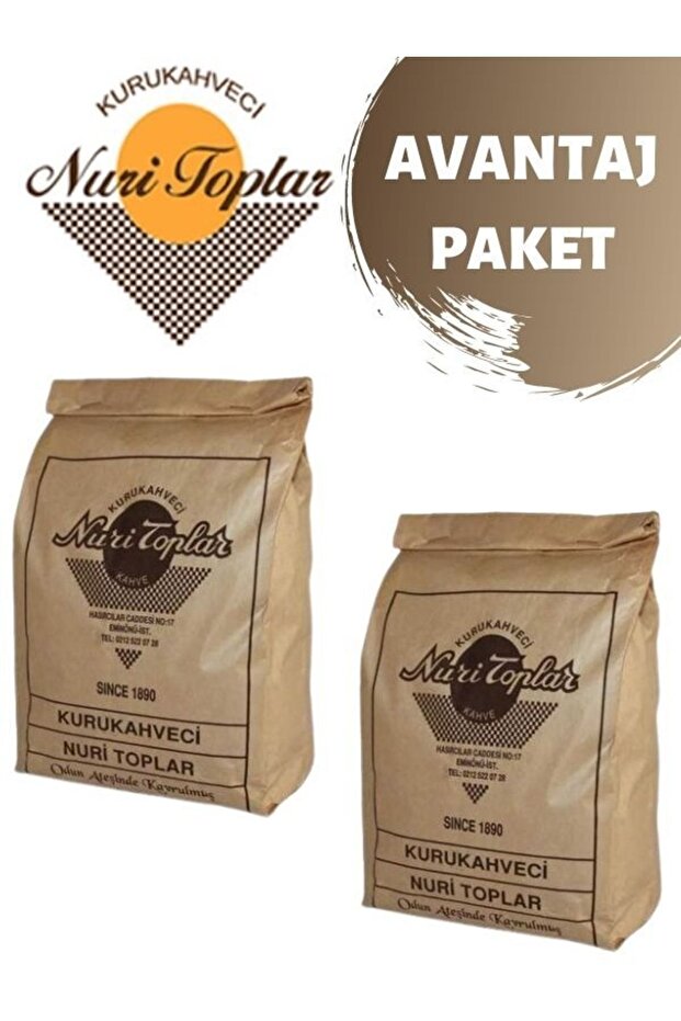Kurukahveci Nuri Toplar Turkish Coffee 250 Gr. *2