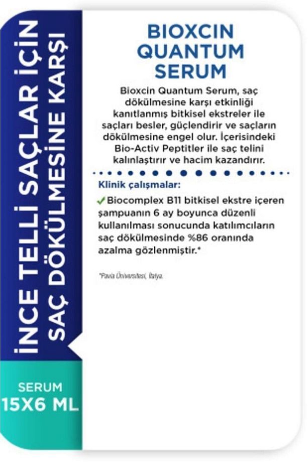 Quantum Serum 15x6 Ml+quantum Bio Activ Şampuan Kuru-normal Saçlar Için 300 Ml - 3