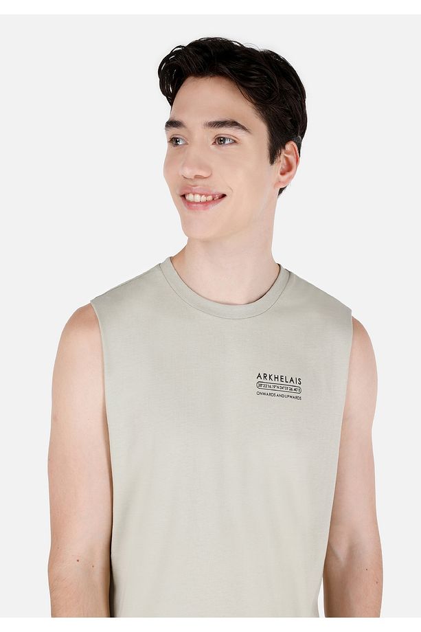Regular Fit Erkek Yeşil Atlet - 4