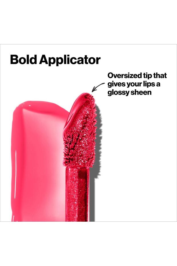 Revlon Super Lustrous Lip Gloss, Non-Sticky, Hydrating, High Shine Finish, Rosy Future, 0.13 oz - 5