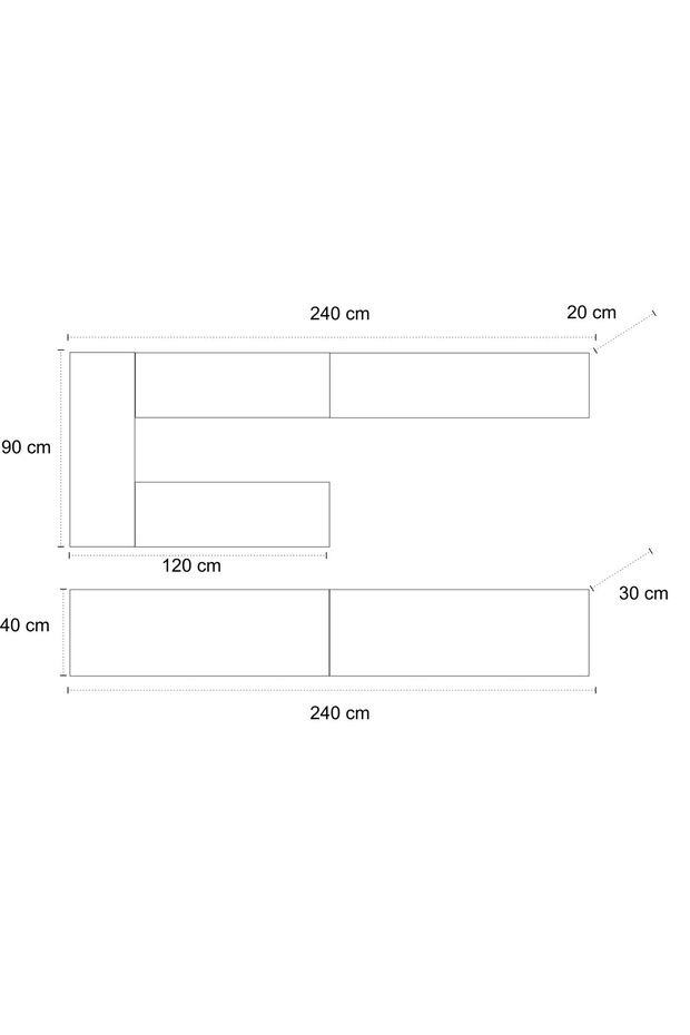 Doha Mdf Tv Ünitesi - 2