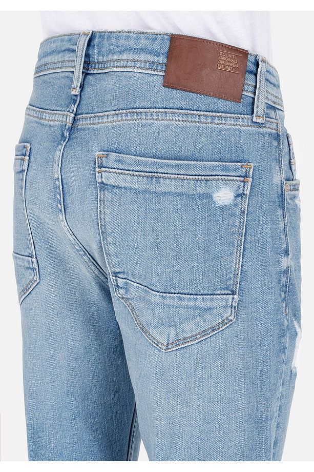 067 Jack Regular Fit Erkek Mavi Jean Pantolon - 6