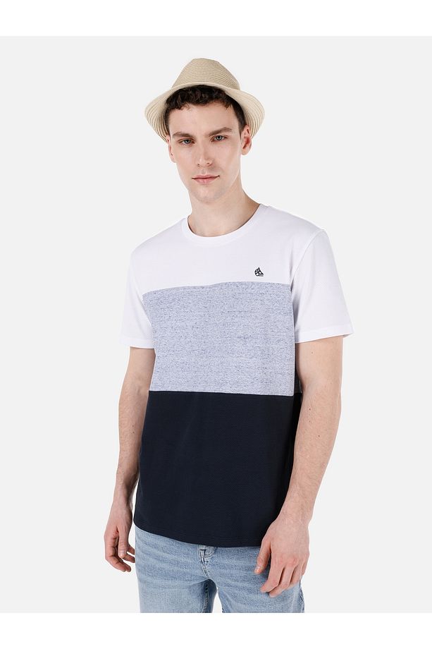 Lacivert Erkek Tshirt K.kol - 1