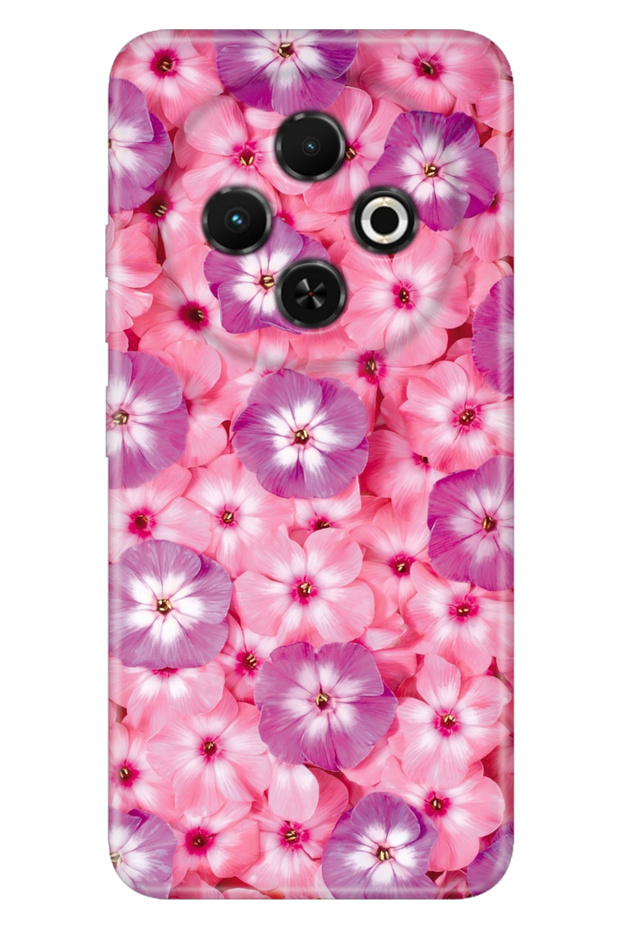 Spark 30C 6.67 " Case Tecno Camera Protection Silicone Printed Floral Sss