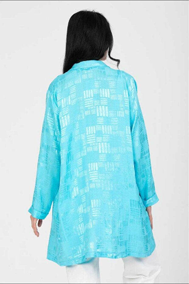 BLAZER OVERSİZE SALAŞ CEPLİ CEKET - 2