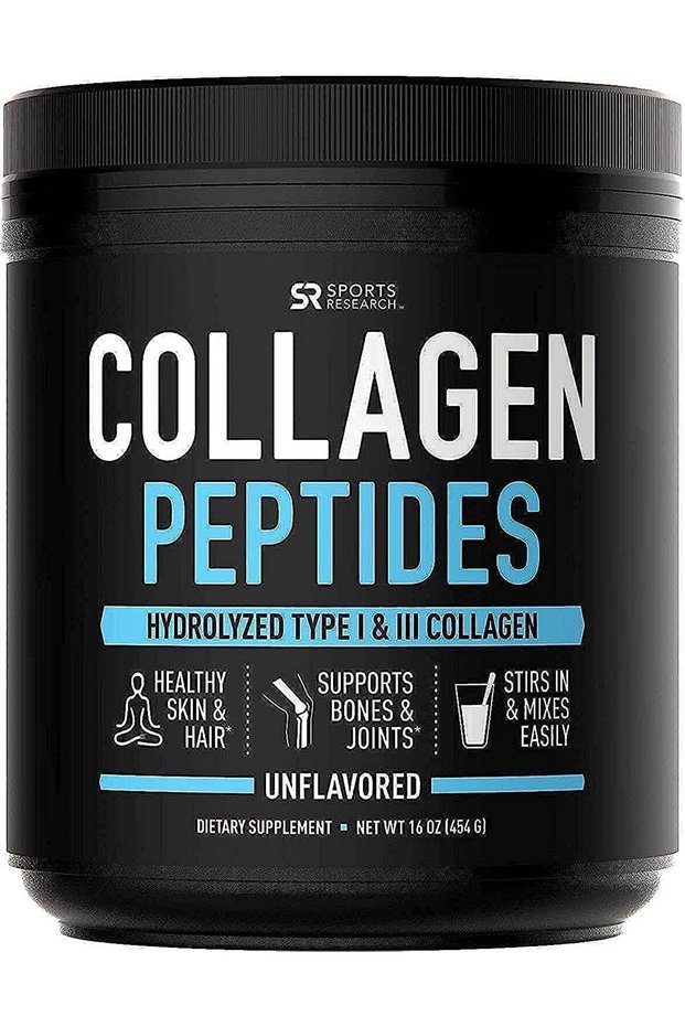 , Collagen Peptides, Type I & III, Unflavored, 16 oz. Packaging May Vary
