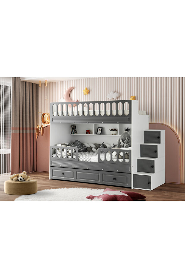 Panjur Ranza / 2adet Bambo Yaylı Yatak Dahil / Ücretsiz Kurulum - 4