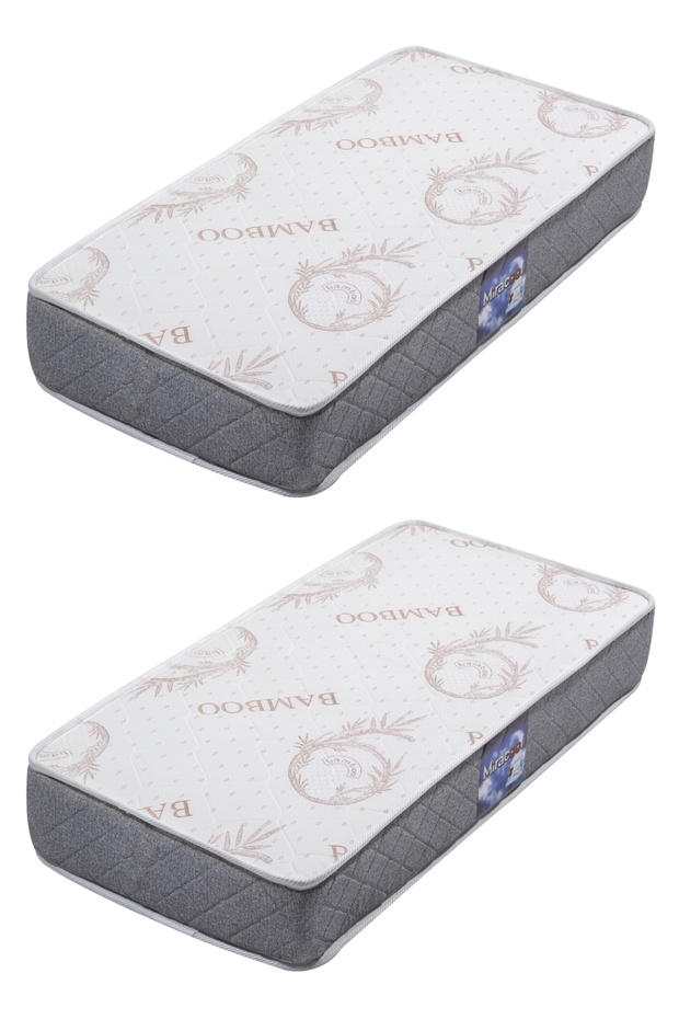 Berlin Ranza / 2adet Bambo Yaylı Yatak Dahil / Ücretsiz Kurulum - 3