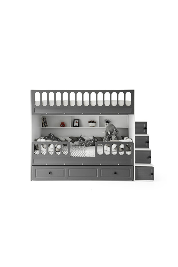 Panjur Ranza / 2adet Bambo Yaylı Yatak Dahil / Ücretsiz Kurulum - 5