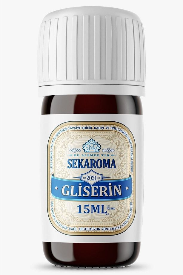 Doğal Bitkisel Gliserin Yağı 15 ml (5 LİTREYE UYUMLU) - 1