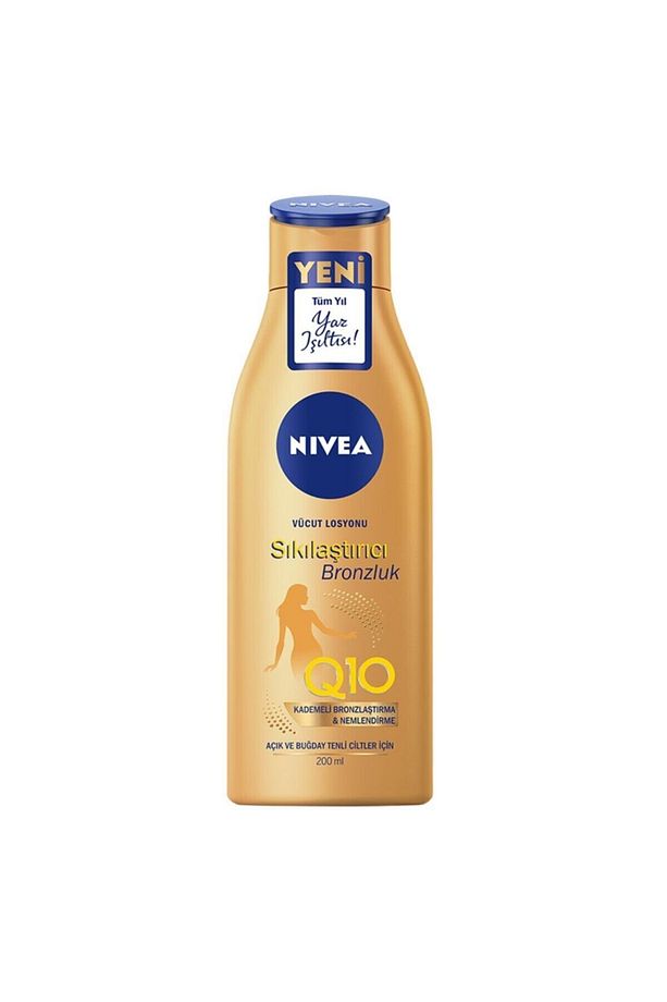 Q10 Sıkılaştırıcı Bronzlaştırıcı Losyon 200 ml Açık Ve Buğday Tenli Cilt - 2