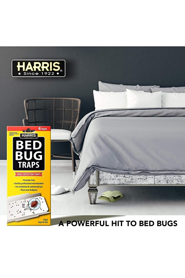 Bed Bug Early Detection Glue Traps (4/Pack) - 7
