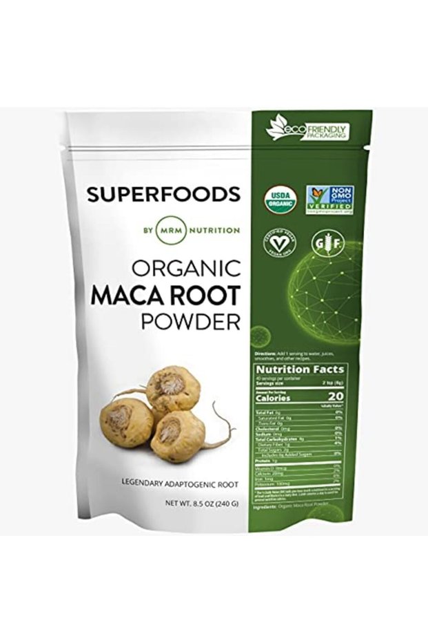 Nutrition Organic Maca Root Powder | Superfoods | Adaptogen | Gluten-Free + Vegan | 40 Servings