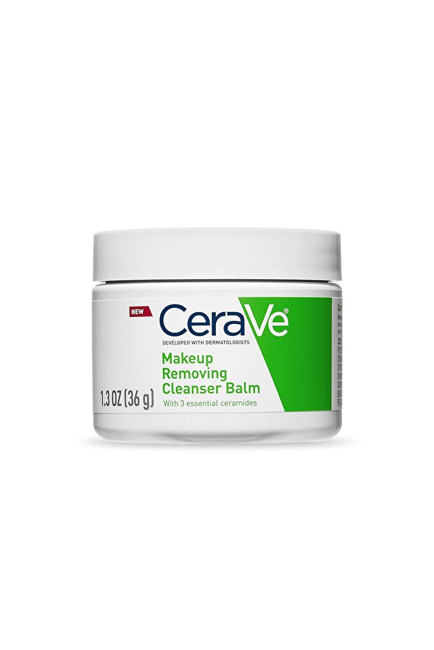 Cleansing Balm Makeup Remover with Ceramides & Jojoba Oil, Fragrance Free, 1.3 Oz