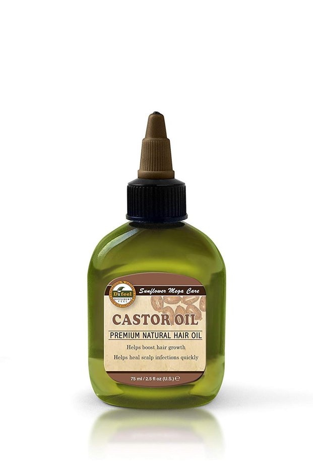 Mega Care Castor Oil 2.5 ounce - Natural Castor Oil for Hair Growth