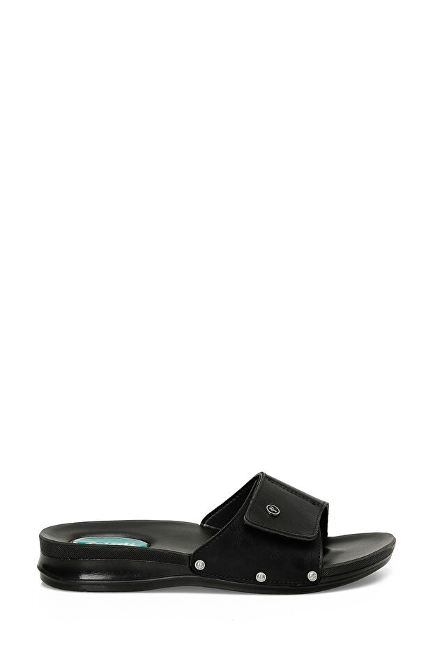 405073.Z5Fx Black Women's House Slippers