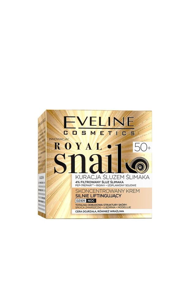 Royal Snail Mucin Concentrated Lifting Cream 50+ RIGIN Peptides Skin Regeneration