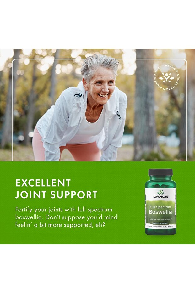 Double Strength Boswellia - Joint Flexibility & Mobility Support - 60 Capsules, 800mg Each - 6