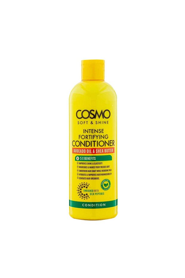 Soft & Shine Intense Fortifying Conditioner 480ml, Avocado Oil and Shea Butter
