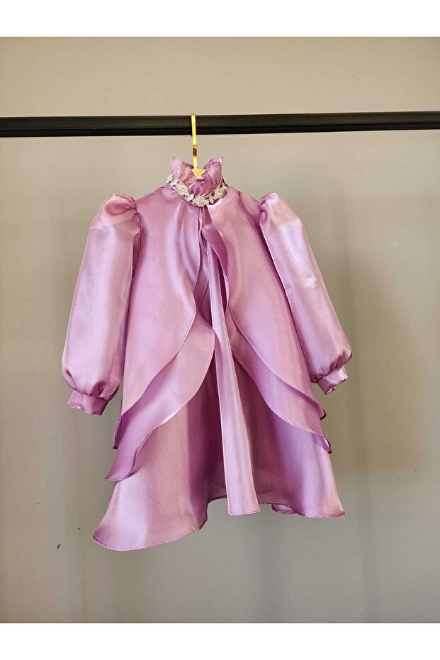 taşlı jile elbise - 1